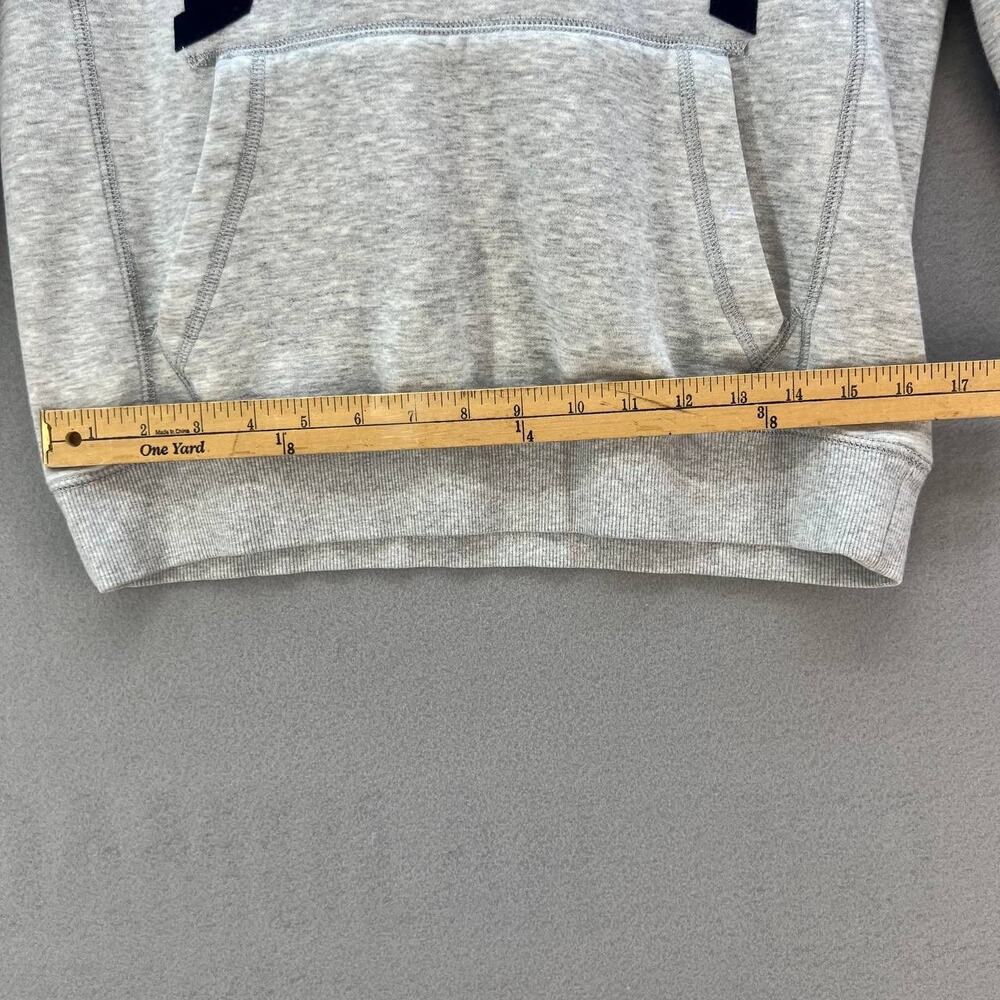 Tommy Hilfiger Denim Sweatshirt Women's Size S Gray Red and Blue Hoodie Preppy - Picture 13 of 13